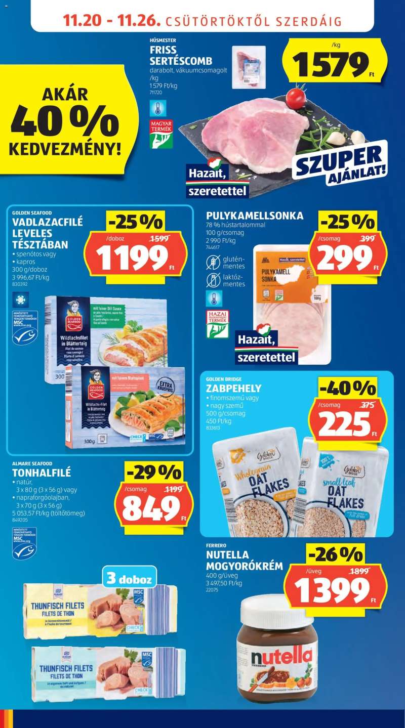 Aldi Akciós újság Aldi 14 oldal