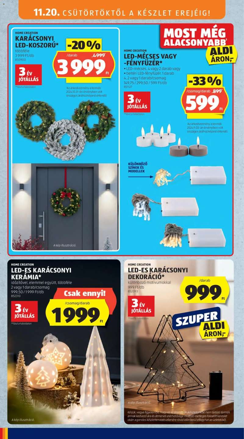 Aldi Akciós újság Aldi 22 oldal