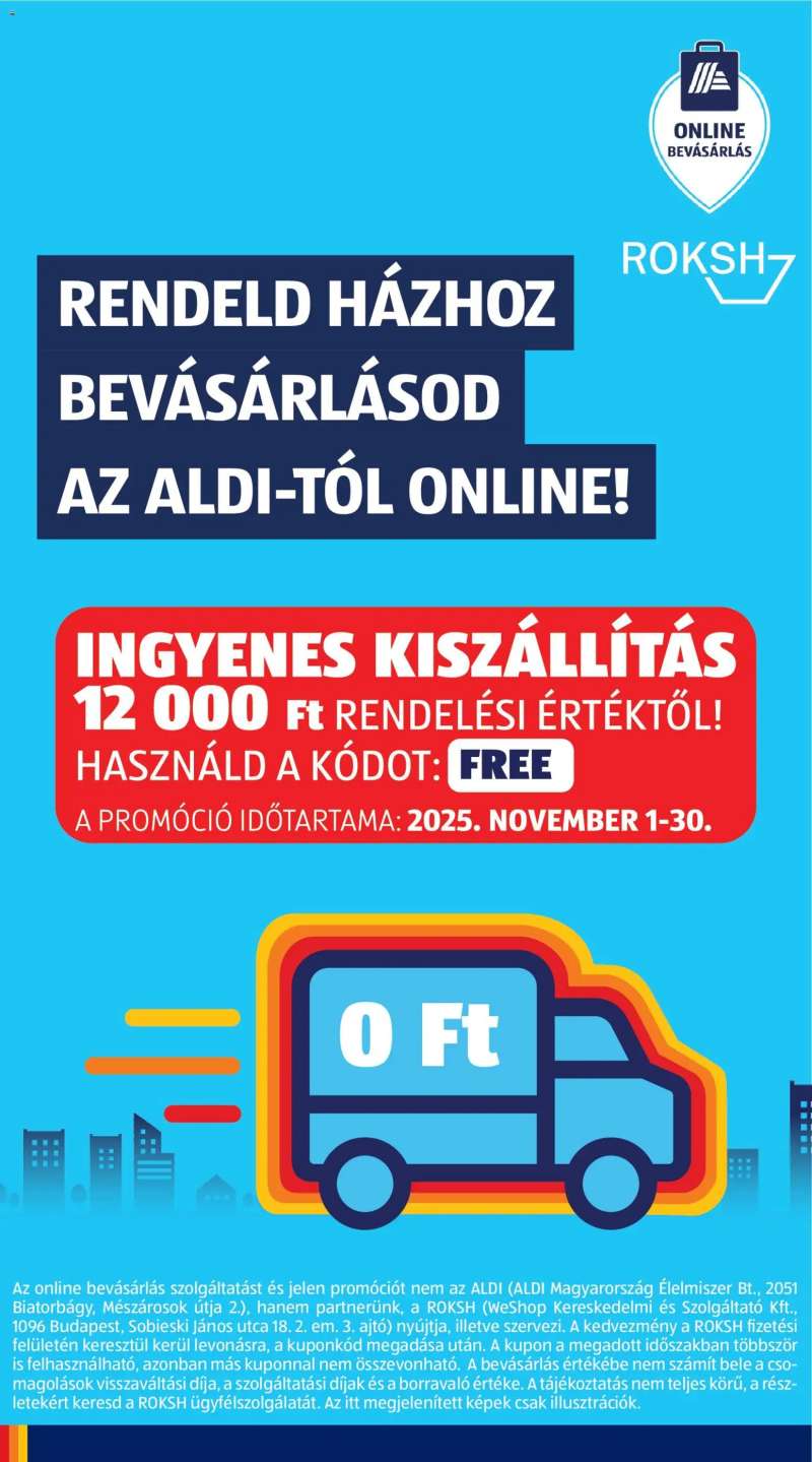 Aldi Akciós újság Aldi 34 oldal