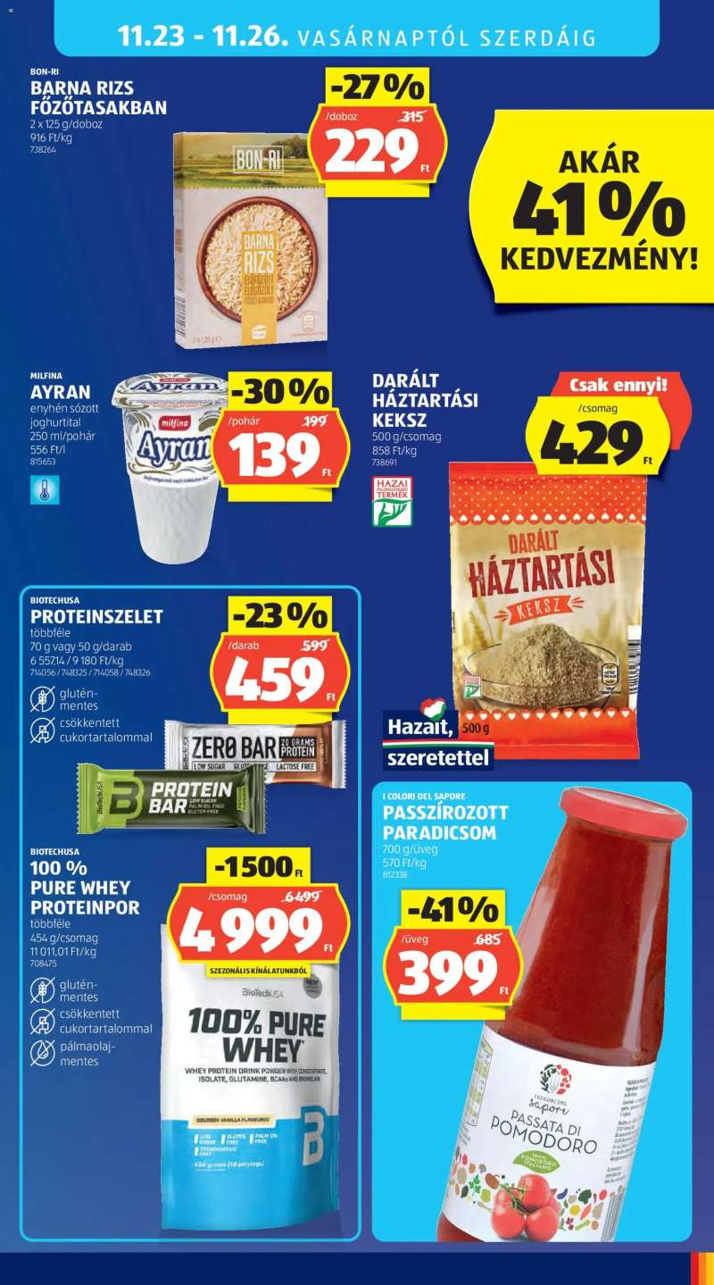 Aldi Akciós újság Aldi 37 oldal