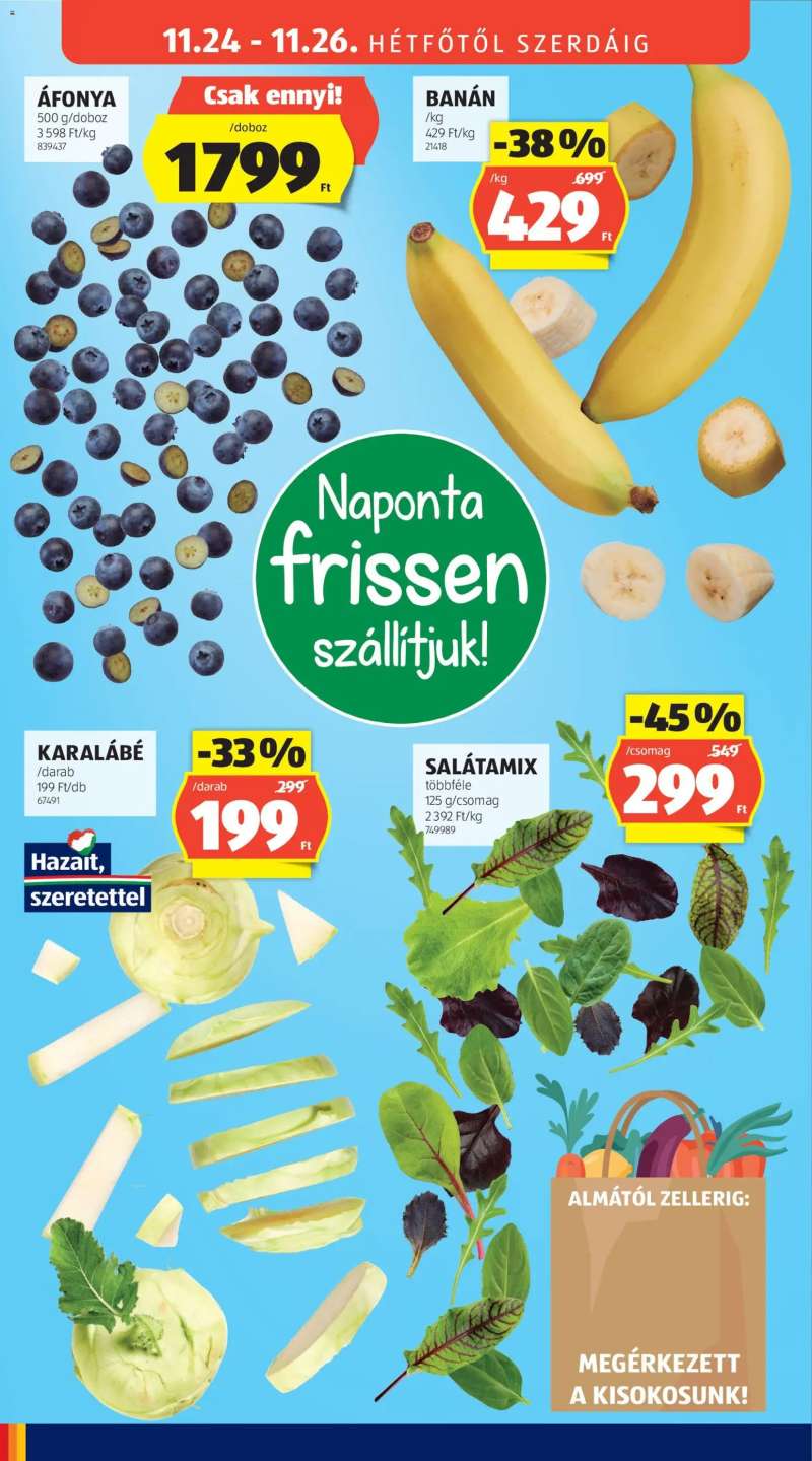 Aldi Akciós újság Aldi 40 oldal