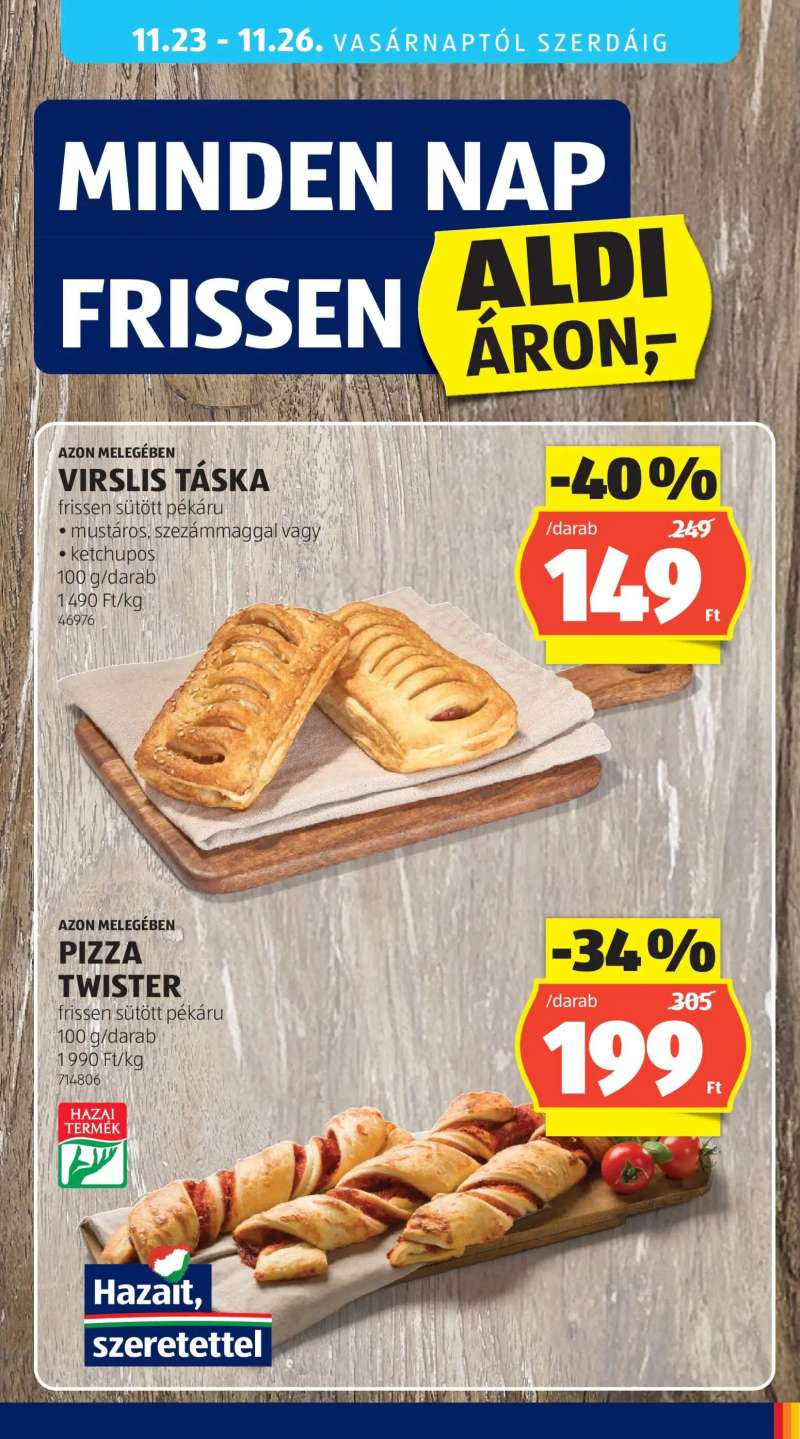Aldi Akciós újság Aldi 41 oldal