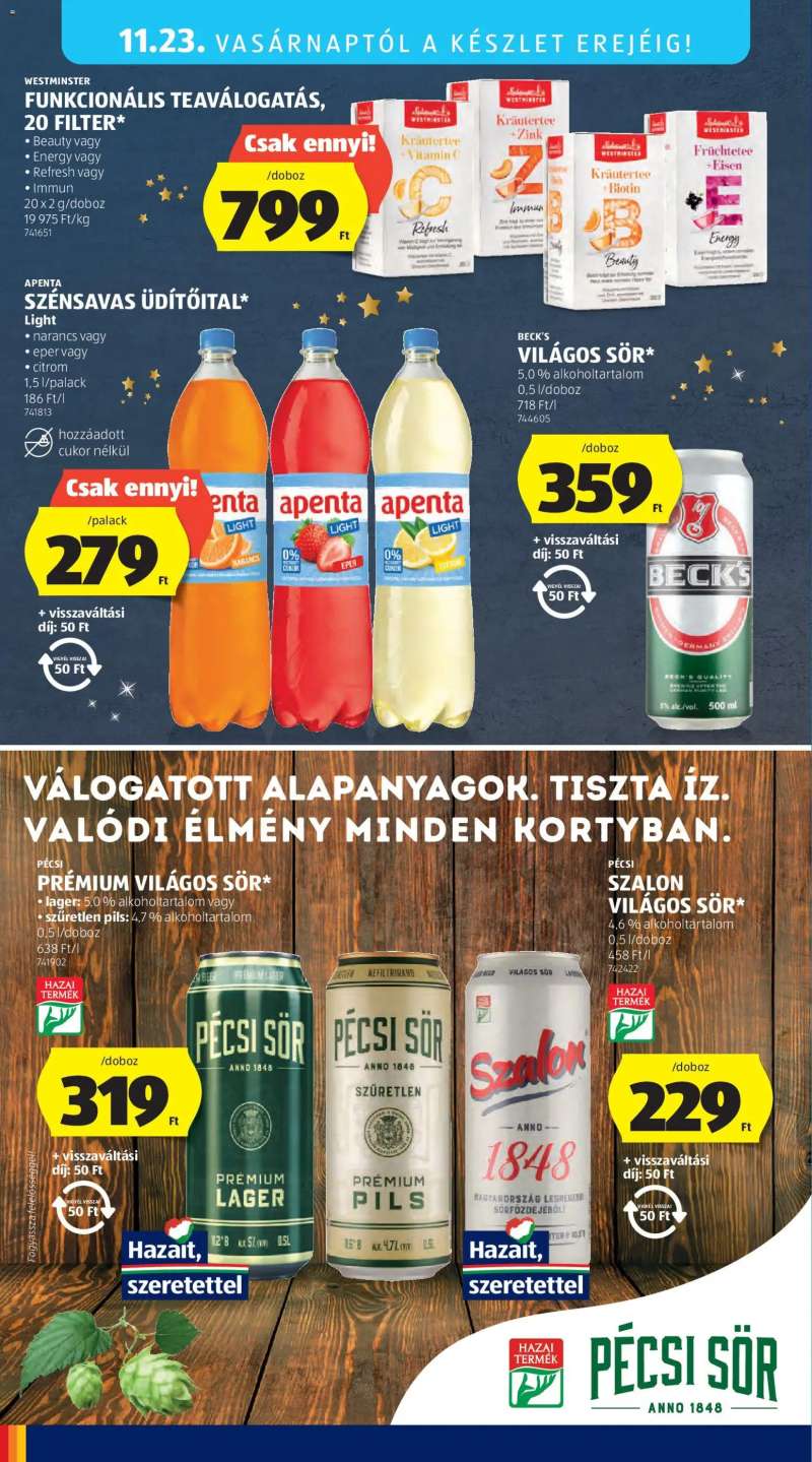 Aldi Akciós újság Aldi 46 oldal
