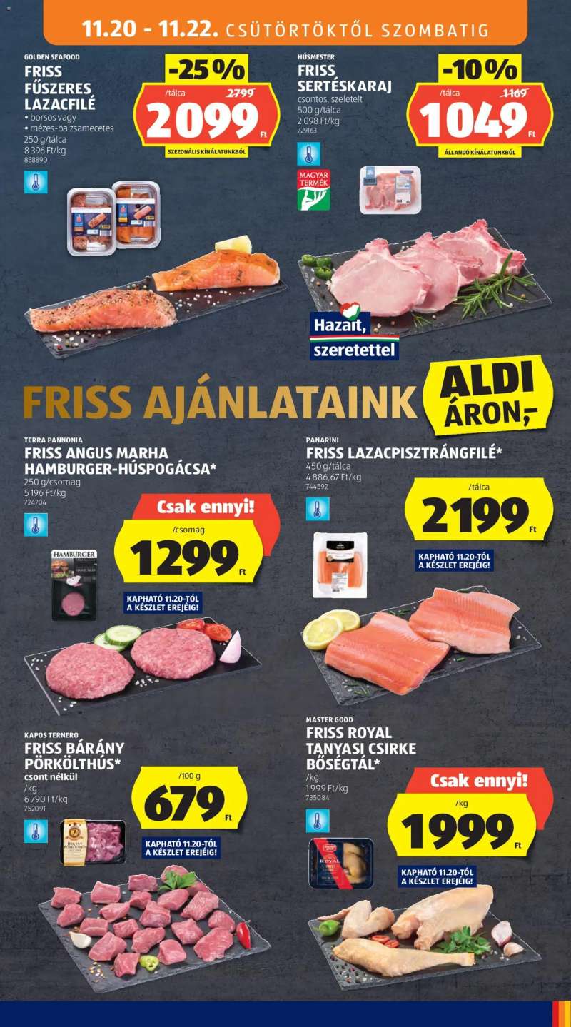 Aldi Akciós újság Aldi 7 oldal