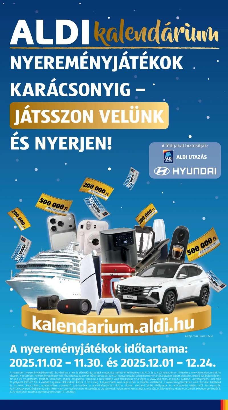 Aldi Középső sor termékei 13 oldal