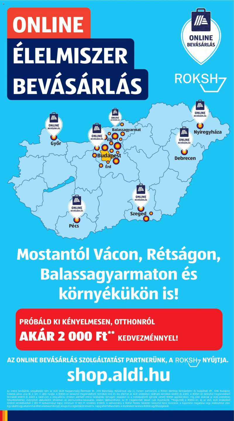 Aldi Középső sor termékei 16 oldal