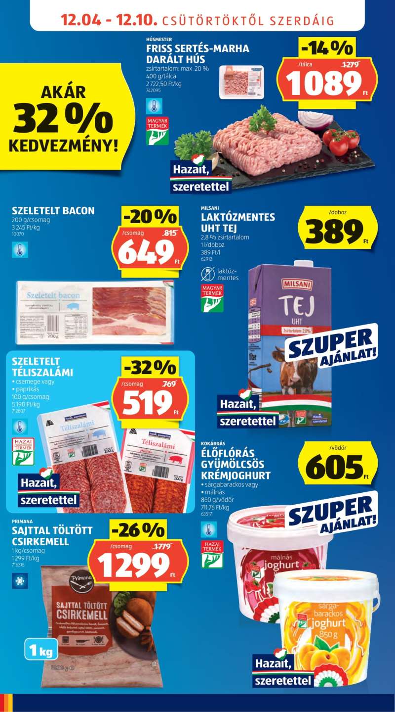 Aldi Akciós Újság 14 oldal