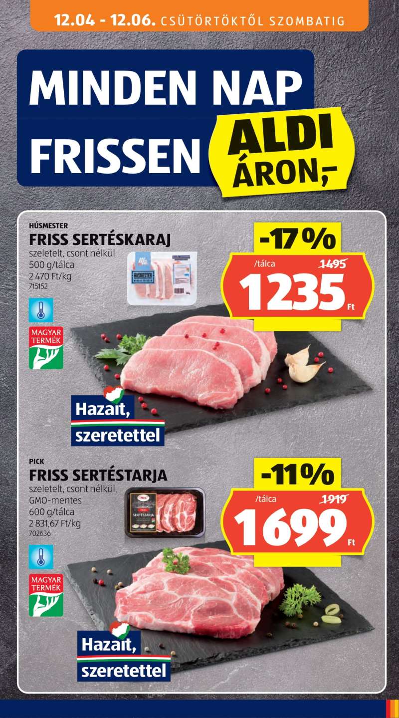 Aldi Akciós Újság 19 oldal