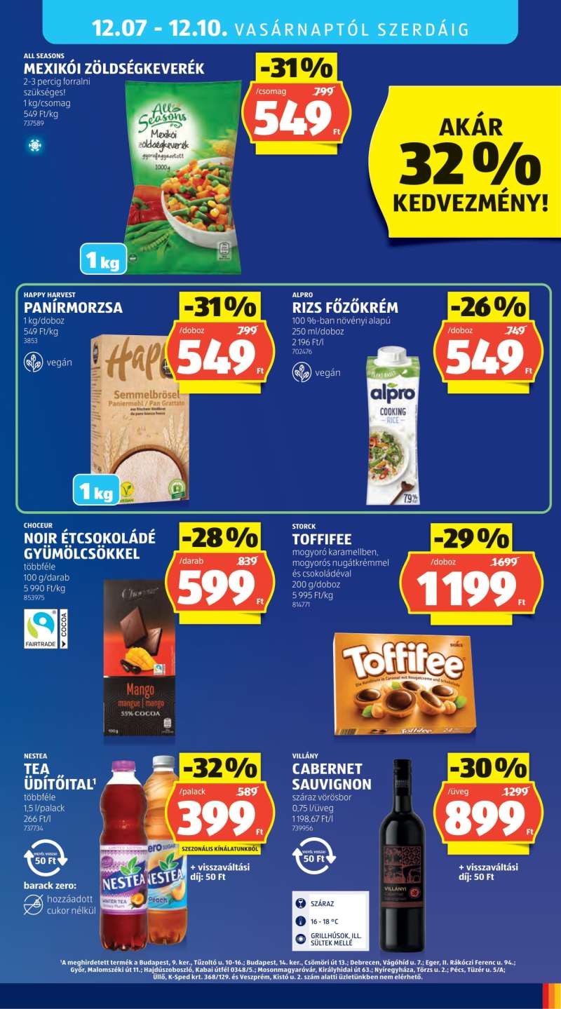 Aldi Akciós Újság 39 oldal