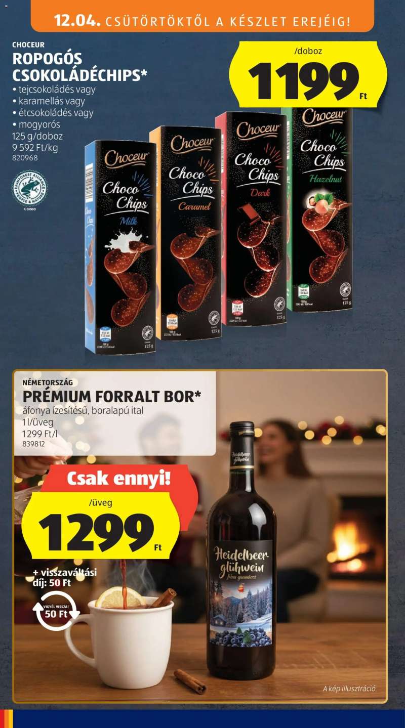 Aldi Akciós újság Aldi 4 oldal