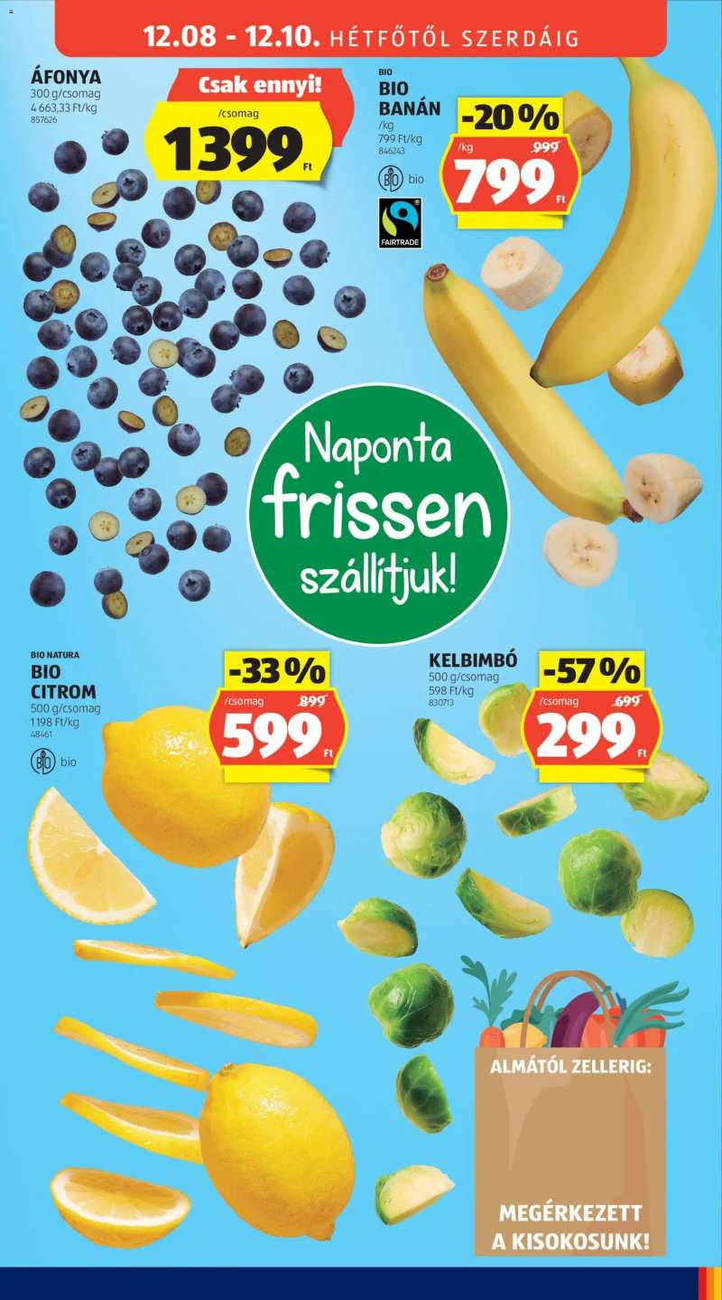 Aldi Akciós újság Aldi 41 oldal