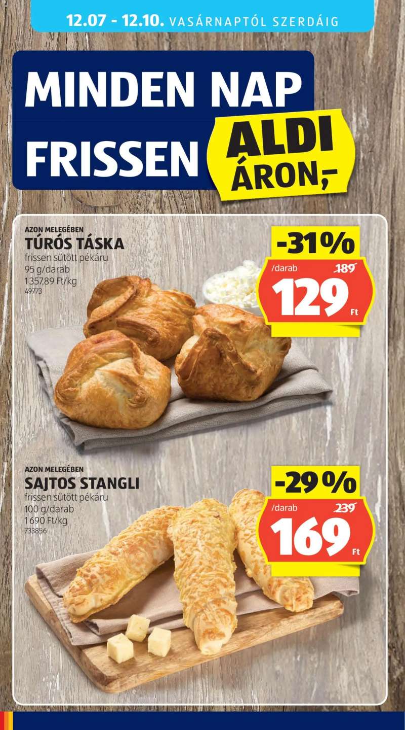 Aldi Akciós újság Aldi 42 oldal