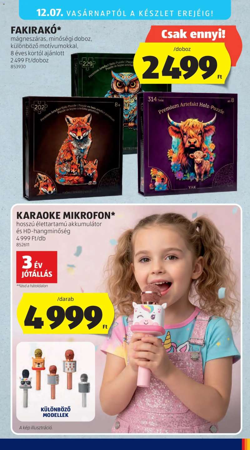 Aldi Akciós újság Aldi 5 oldal