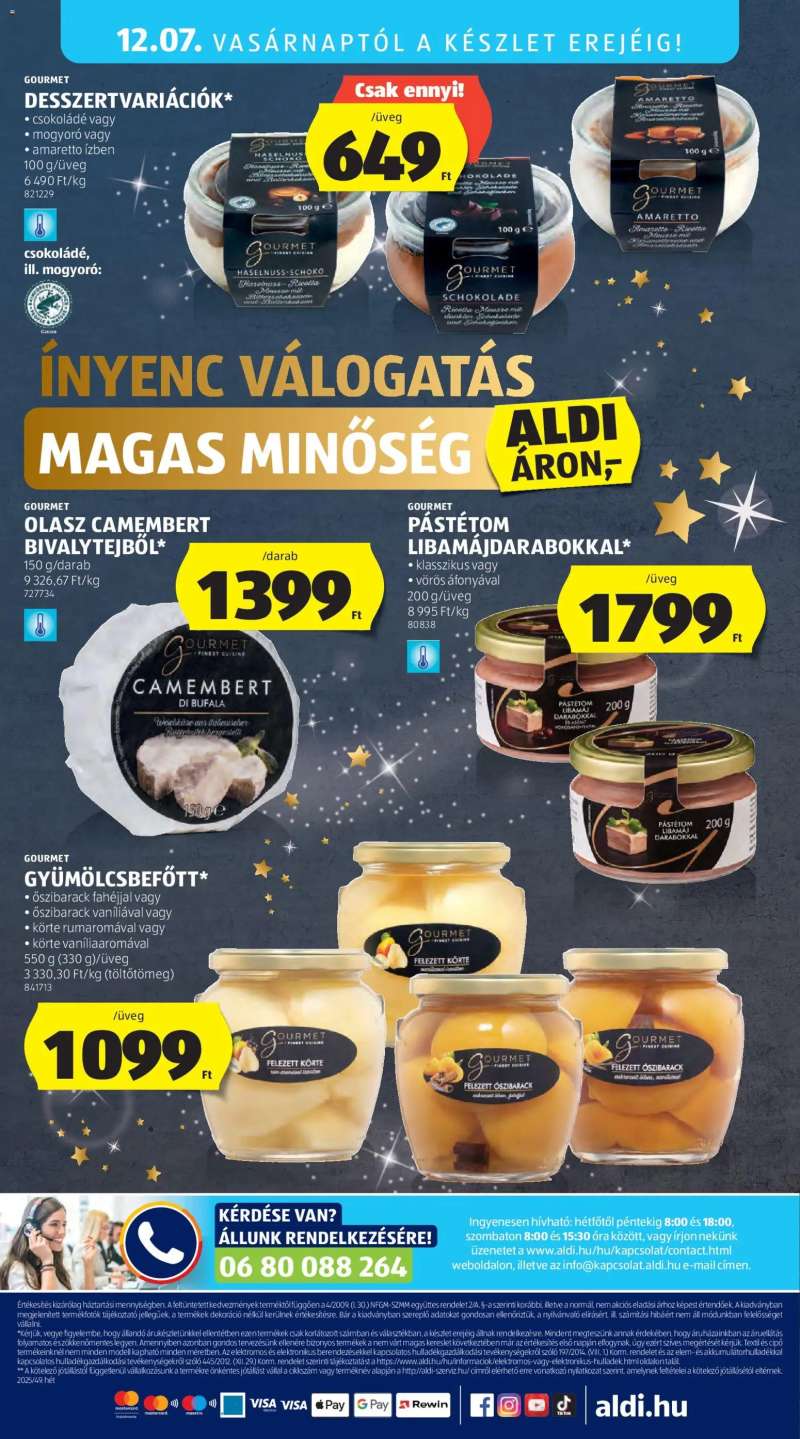 Aldi Akciós újság Aldi 59 oldal