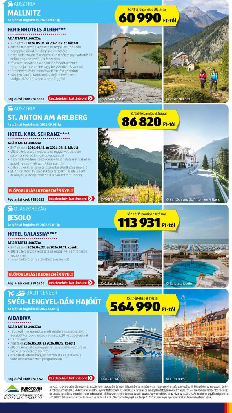 Aldi Akciós újság Aldi 62 oldal