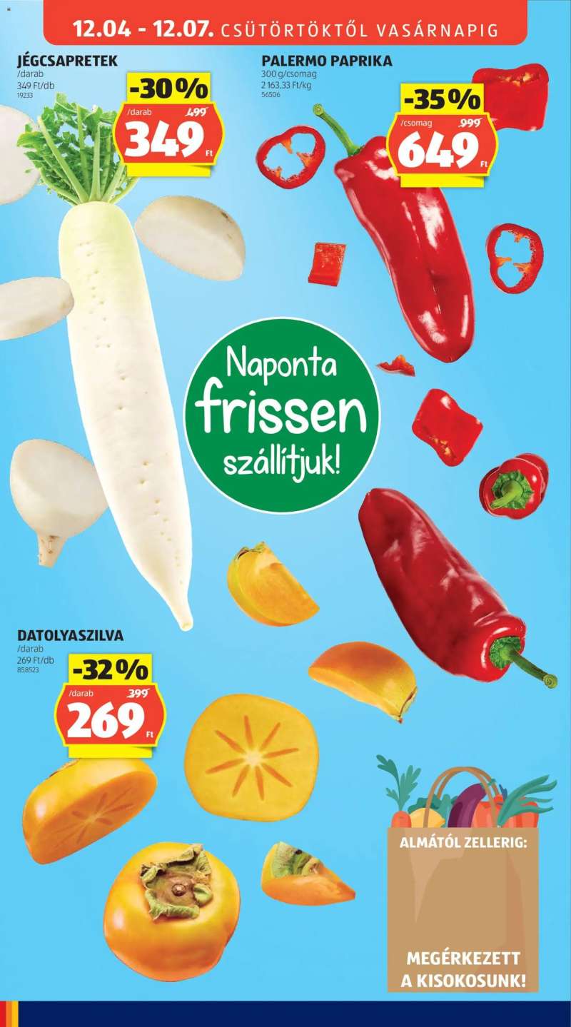 Aldi Akciós újság Aldi 8 oldal