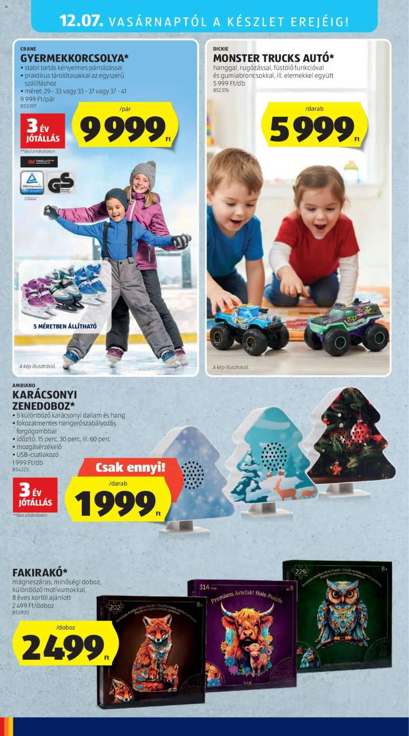 Aldi Középső sor termékei 16 oldal