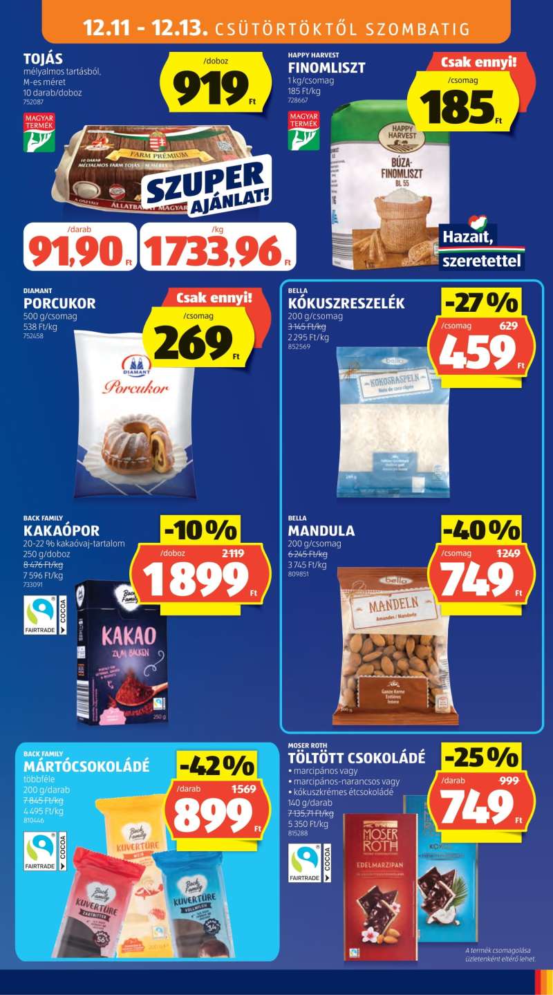 Aldi Akciós Újság 13 oldal