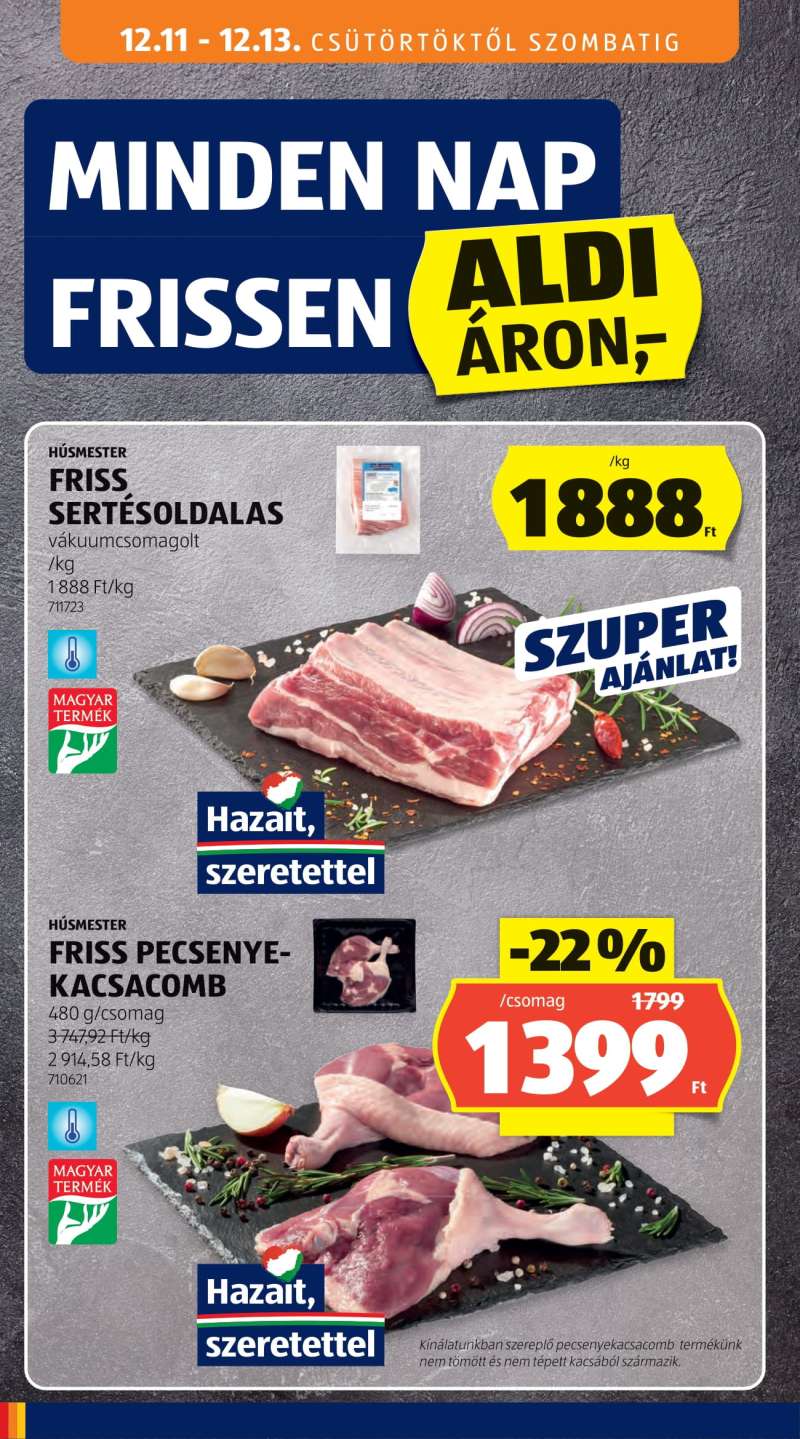Aldi Akciós Újság 16 oldal