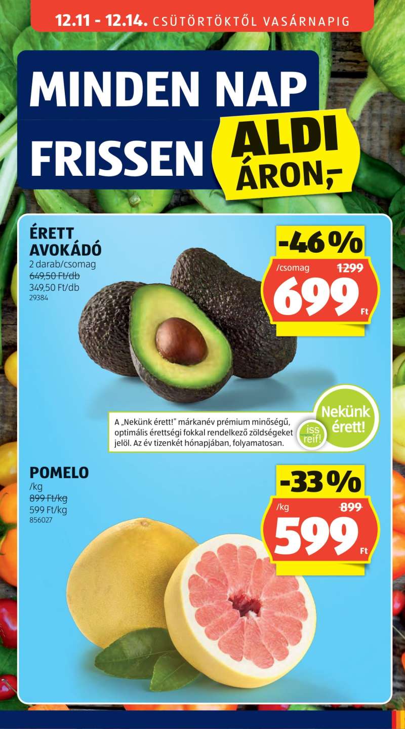 Aldi Akciós Újság 17 oldal