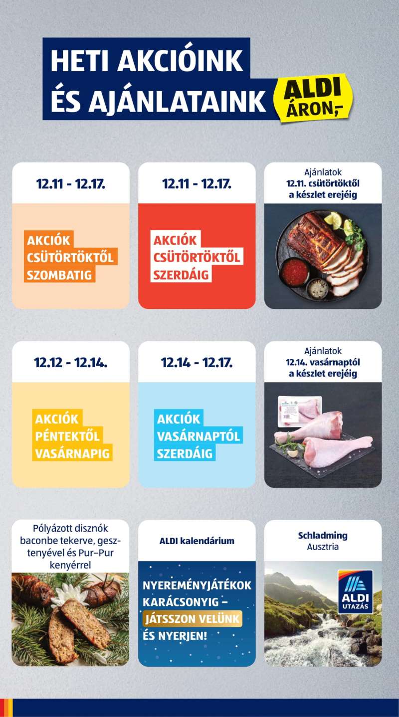 Aldi Akciós Újság 2 oldal