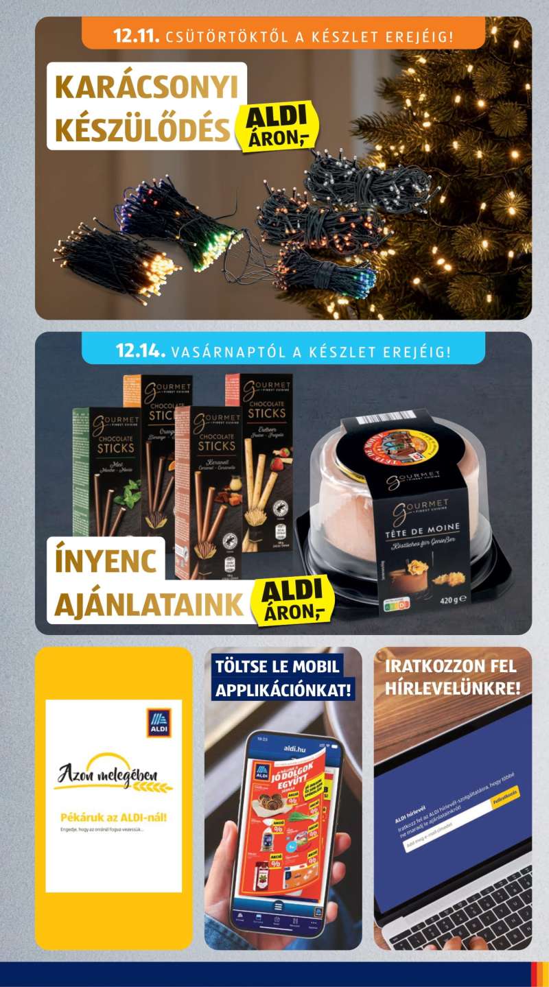 Aldi Akciós Újság 3 oldal
