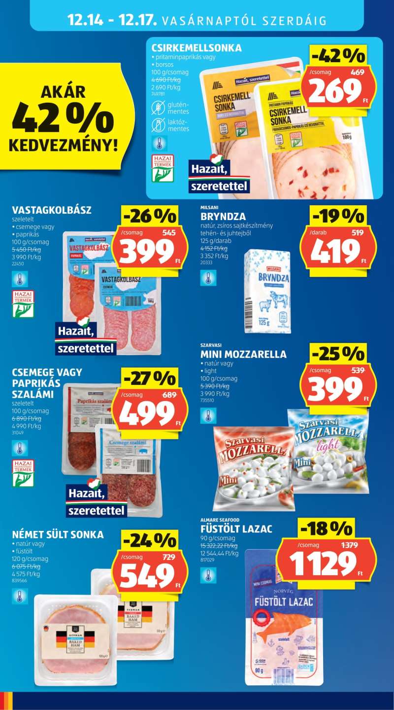 Aldi Akciós Újság 42 oldal