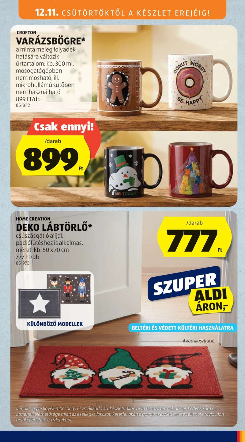 Aldi Akciós Újság 5 oldal