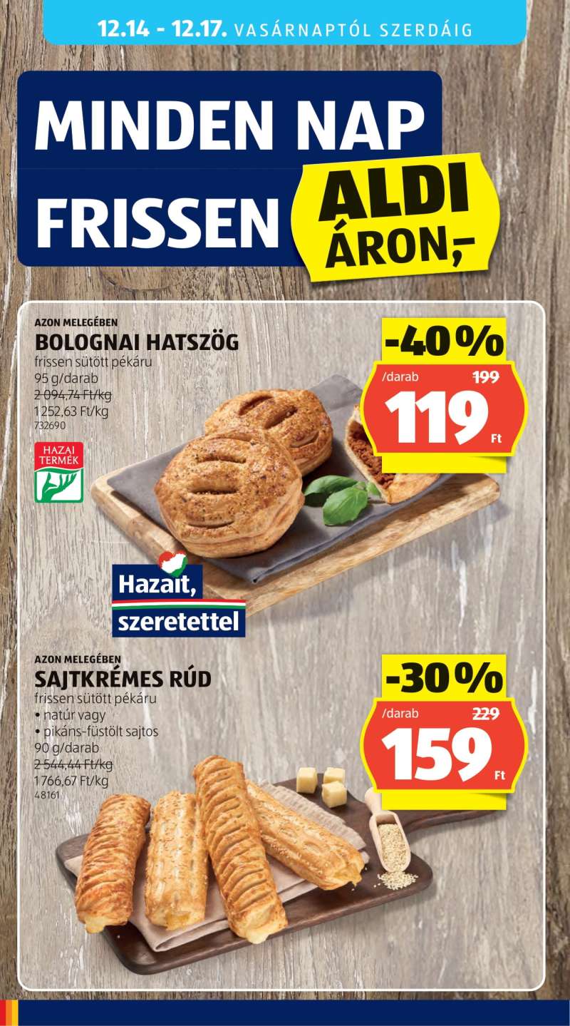 Aldi Akciós Újság 50 oldal
