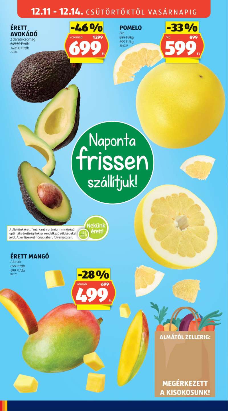 Aldi Akciós Újság 8 oldal