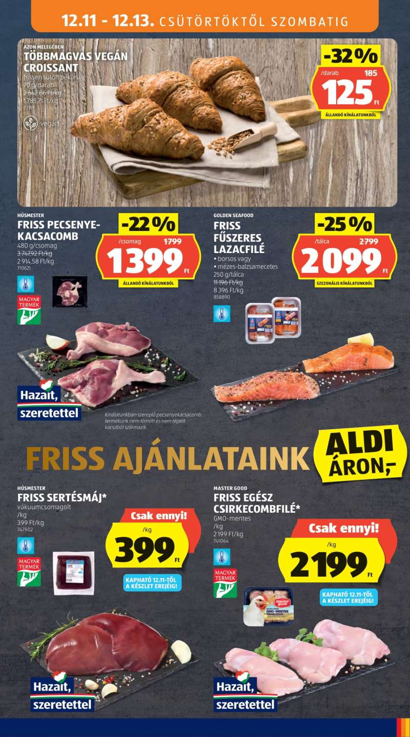 Aldi Akciós Újság 9 oldal