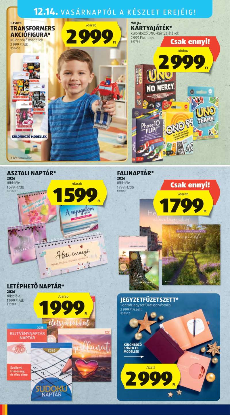 Aldi Akciós Újság Középső Sor 16 oldal