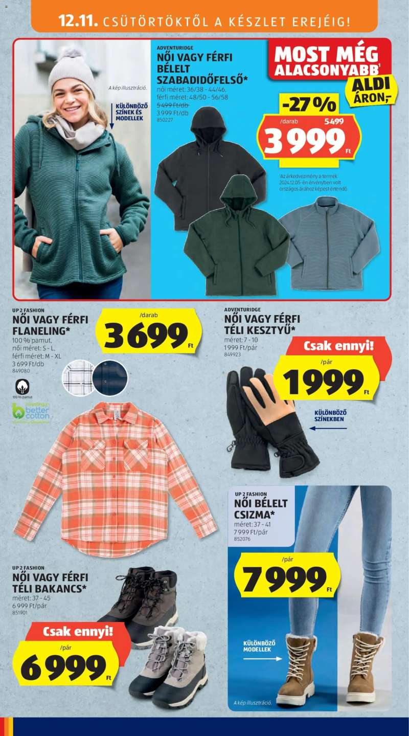 Aldi Középső sor termékei 10 oldal