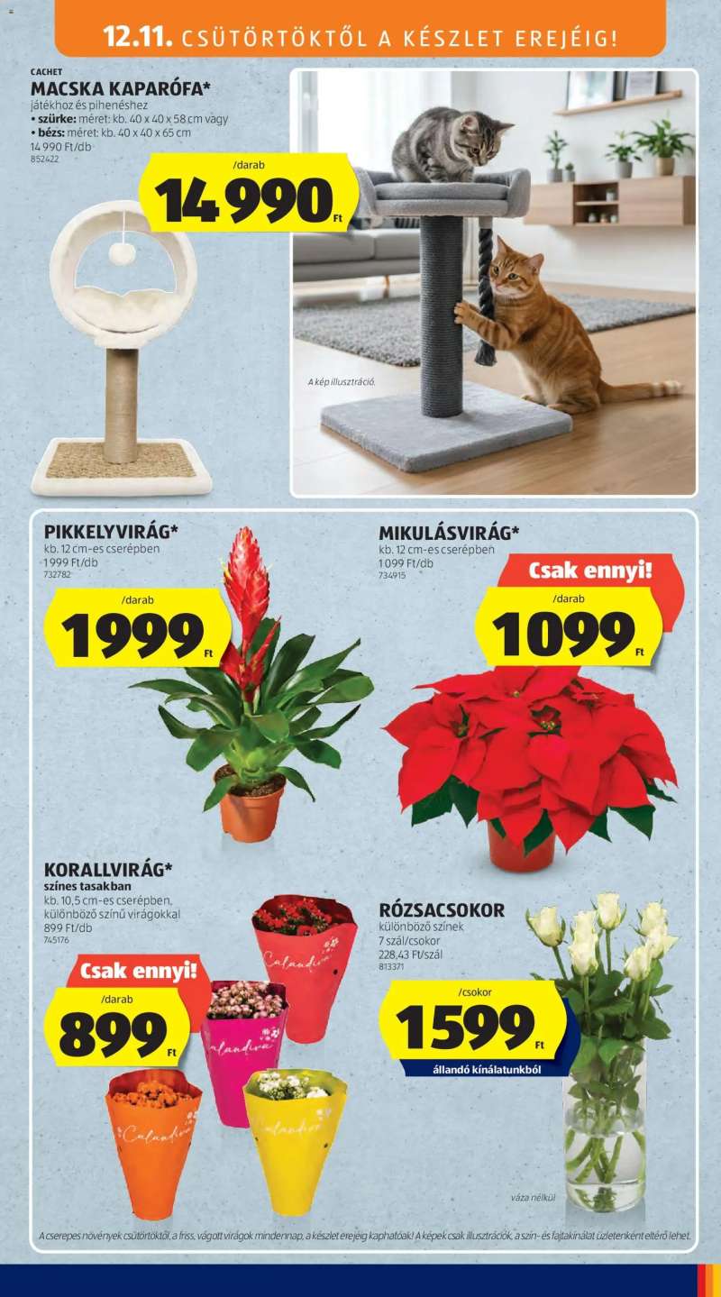 Aldi Középső sor termékei 13 oldal