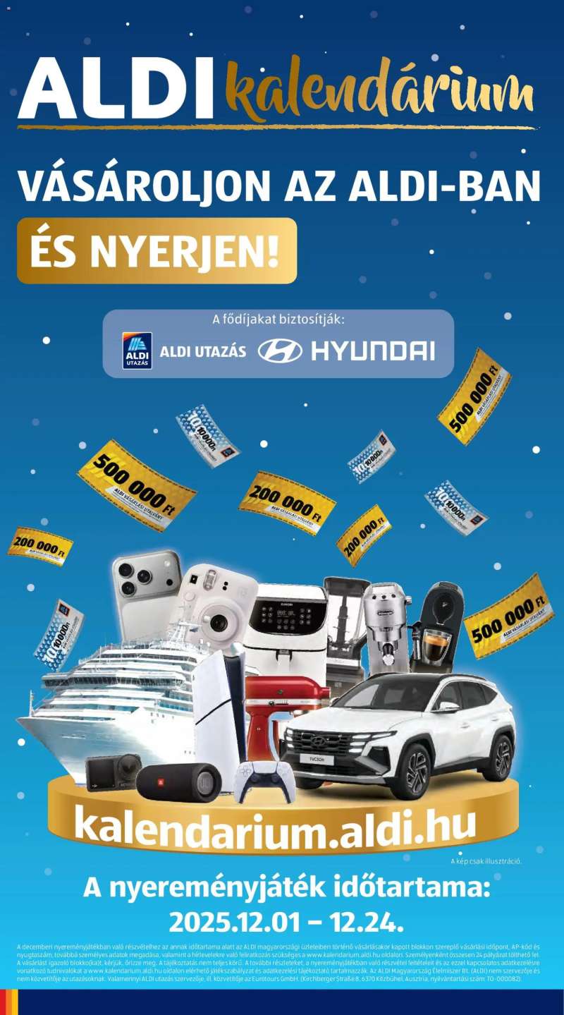 Aldi Középső sor termékei 14 oldal