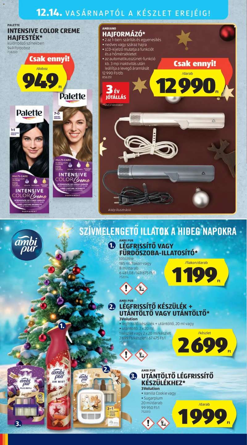 Aldi Középső sor termékei 18 oldal