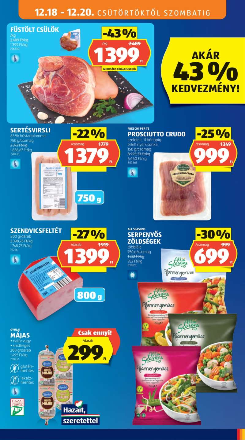 Aldi Akciós Újság 11 oldal