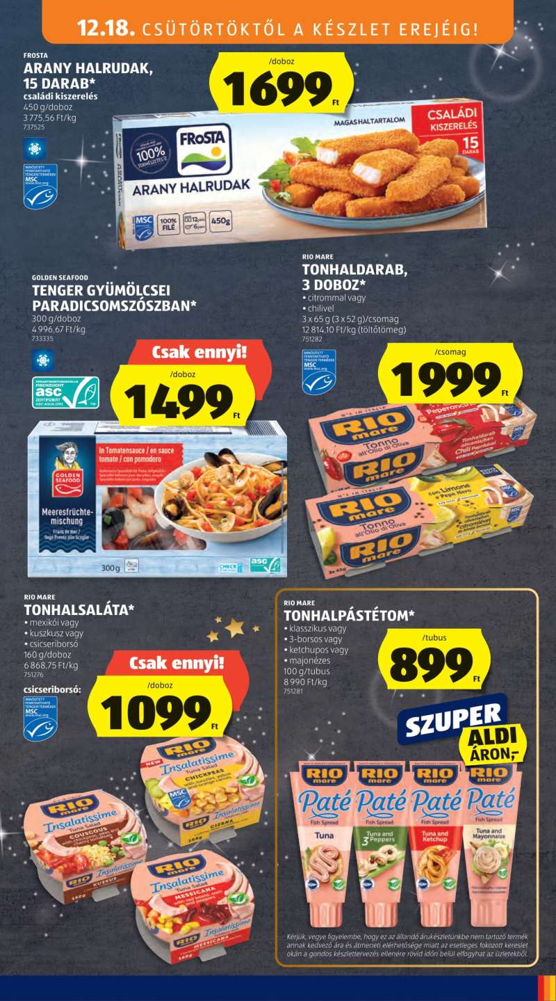 Aldi Akciós Újság 19 oldal