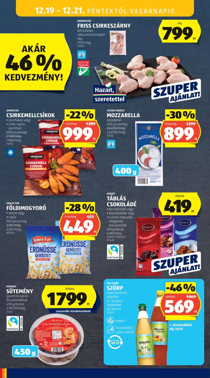 Aldi Akciós Újság 38 oldal