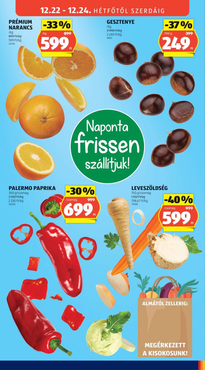 Aldi Akciós Újság 43 oldal