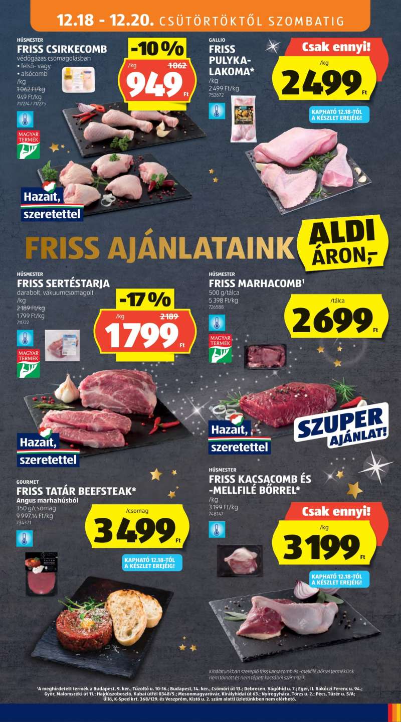 Aldi Akciós Újság 9 oldal