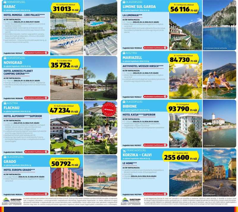 Aldi Utazás katalógus 2 oldal