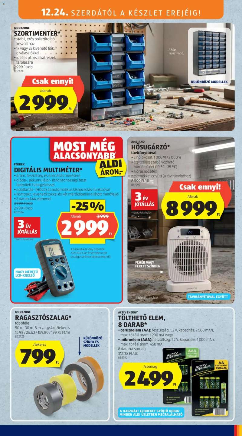 Aldi Akciós újság Aldi 11 oldal