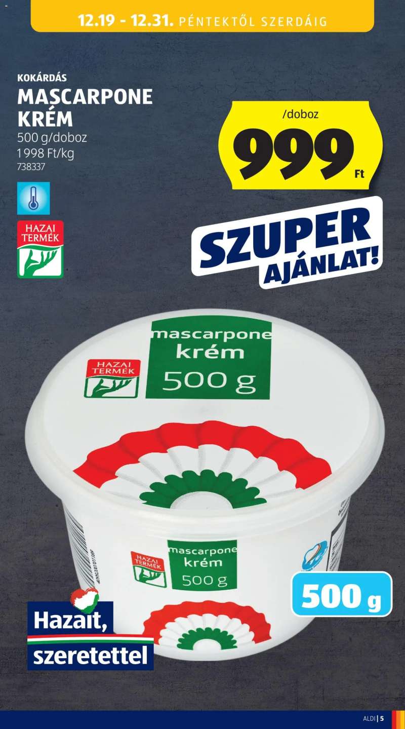 Aldi Akciós újság Aldi 17 oldal