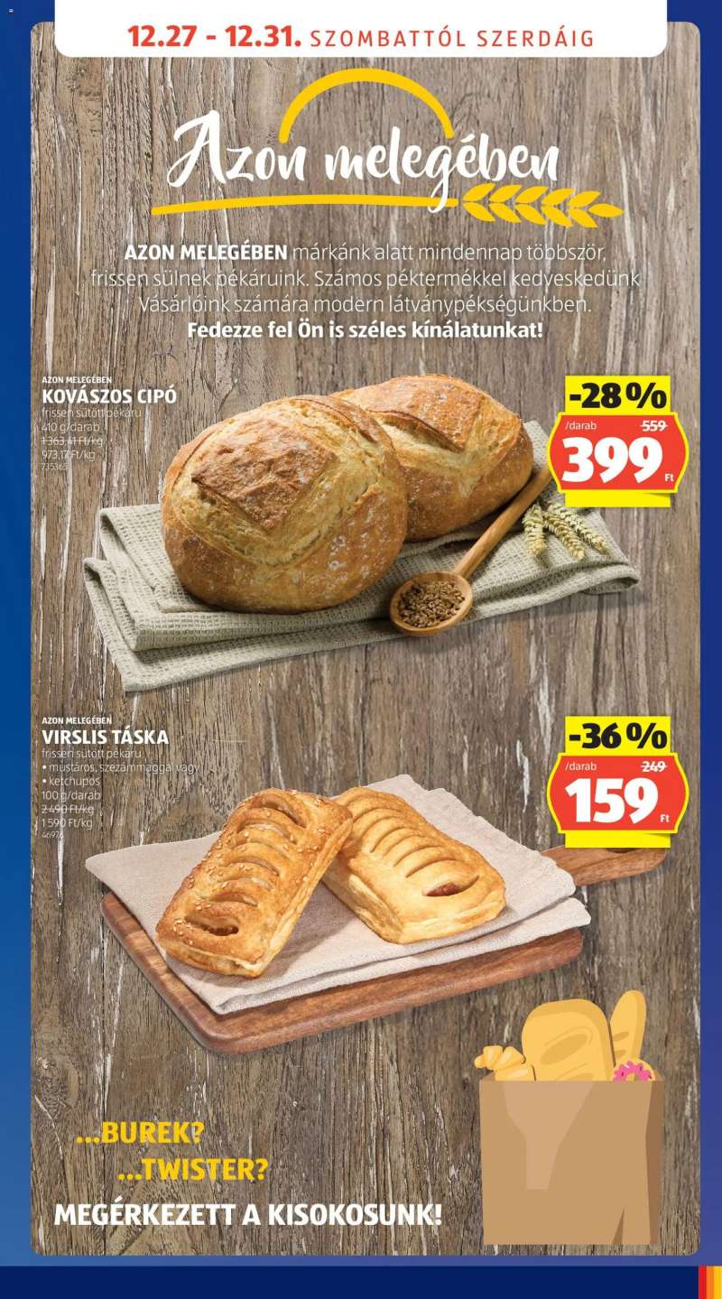 Aldi Akciós újság Aldi 19 oldal