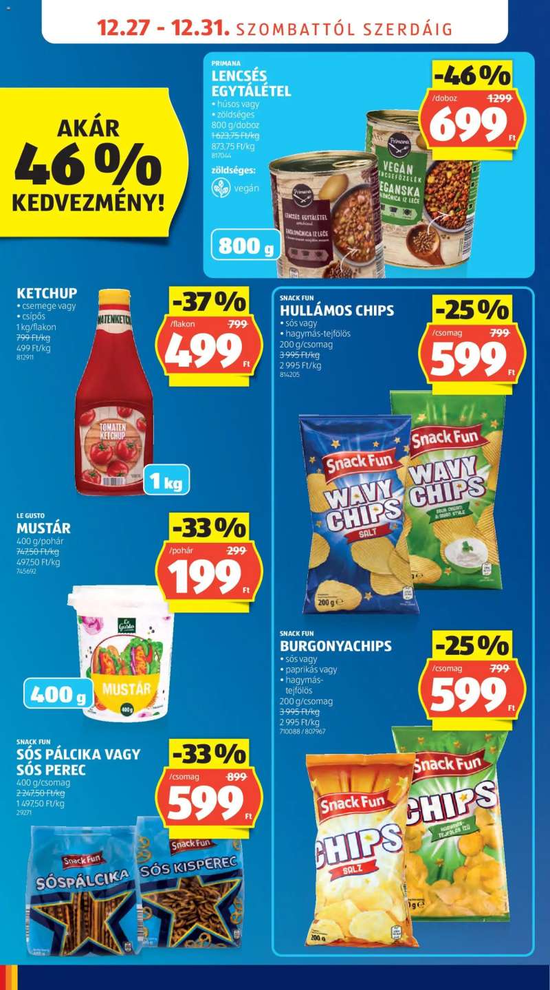 Aldi Akciós újság Aldi 24 oldal