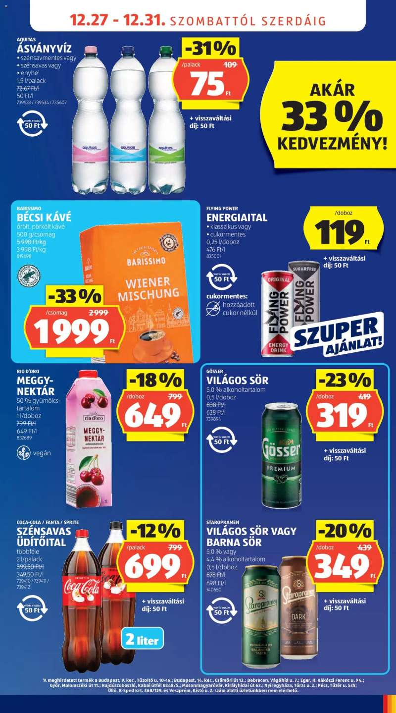 Aldi Akciós újság Aldi 25 oldal