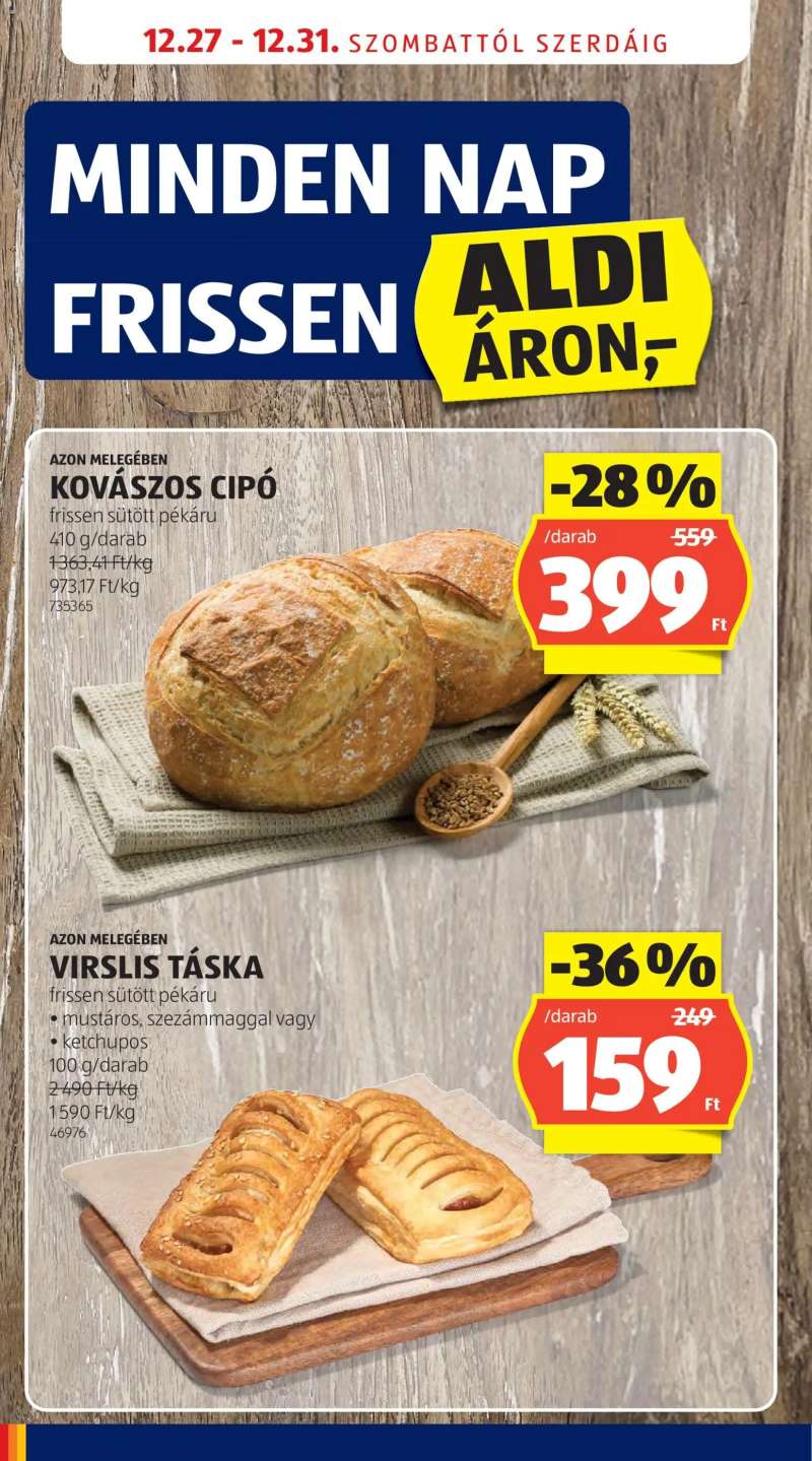 Aldi Akciós újság Aldi 26 oldal