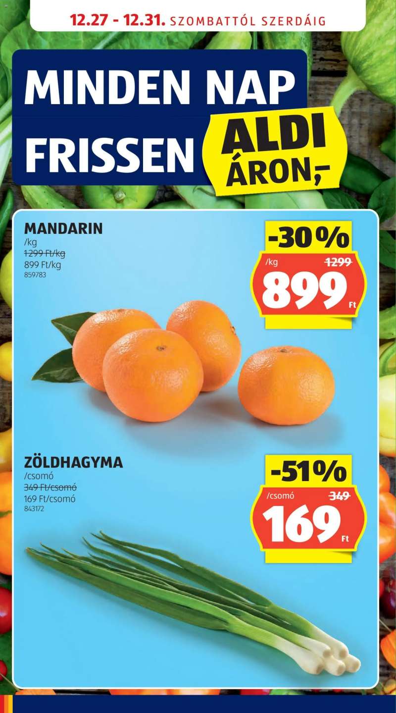 Aldi Akciós újság Aldi 28 oldal
