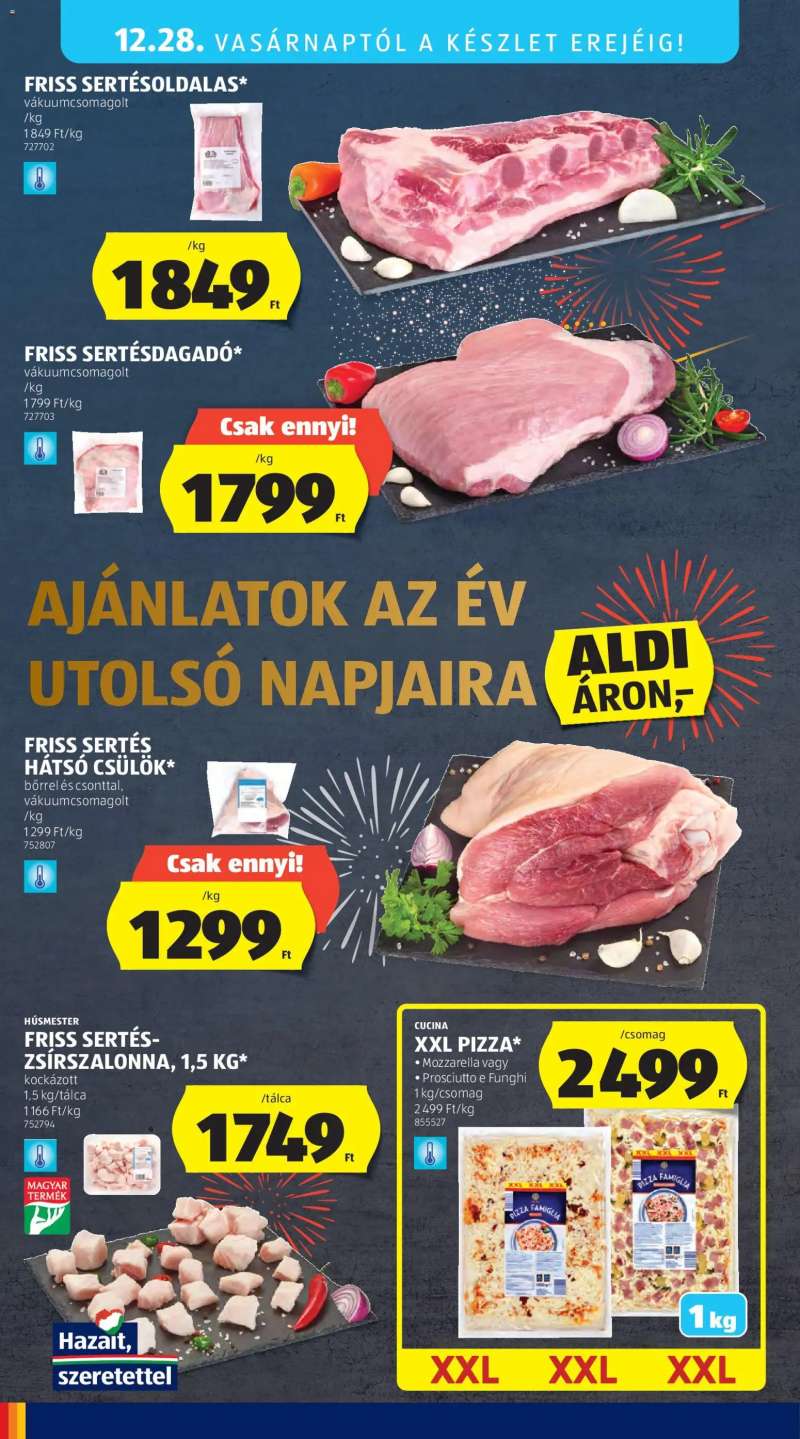 Aldi Akciós újság Aldi 32 oldal